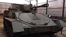 СУ-76М в музее артиллерии в Санкт-Петербурге