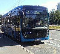 КамАЗ-6282 на маршруте № 73 (позднее № т73)