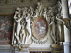Королевская лестница дворца в Фонтенбло. Деталь. Ф. Приматиччо. 1534-1539.