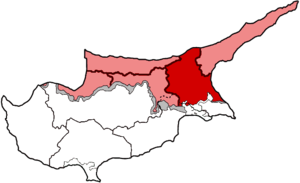 район Газимагуса на карте