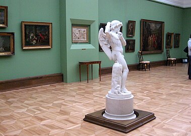 Скульптура Михаила Козловского «Амур со стрелой», 1797