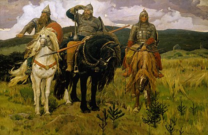 Картина Виктора Васнецова «Богатыри», 1881—1898