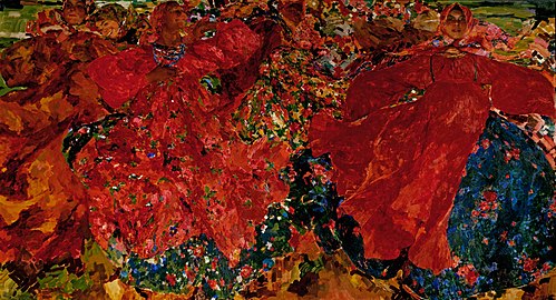 Картина Филиппа Малявина «Вихрь», 1906