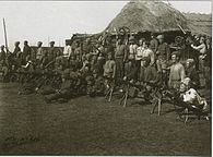 Пулемётные команды Русской армии. 1919 год.