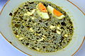Силезский холодный щавелевый суп
