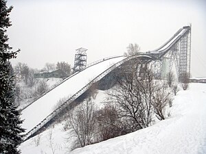 Кировский трамплин, бывшая площадка для проведения Всероссийских соревнований по прыжкам на лыжах с трамплина