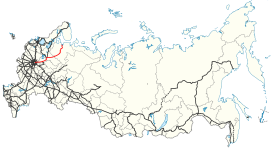 М-8 в сети автодорог России федерального значения