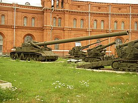 2Б1 «Ока» в Санкт-Петербургском Артиллерийском музее