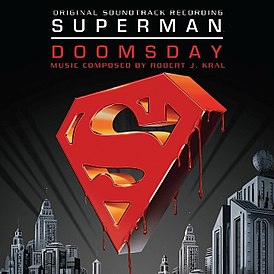 Обложка альбома Робет Крал «Superman: Doomsday: Soundtrack from the DC Universe Animated Original Movie[5]» ()