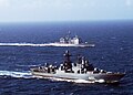 «Адмирал Левченко» в Северном море, 1 октября 2004