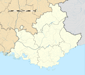Сен-Дальмас-ле-Сельваж на карте