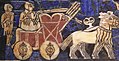 Колесница и всадник из Штандарта войны и мира, ок. 2500 до н.э.