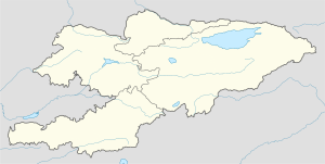 Киргизская автономная область на карте