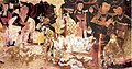 Сцена банкета в росписи Балалык-тепе показывают жизнь правящего класса эфталитов Тохаристана[98][99][100]