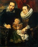Семейный портрет. 1621. Холст, масло. Государственный Эрмитаж, Санкт-Петербург