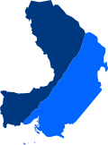 Финская Карелия до 1940 года (светло-синим выделена часть, отошедшая к СССР)