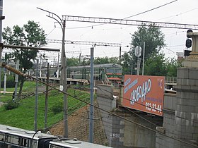 Платформа ЗИЛ до замены путепроводов через Варшавское шоссе (2004)