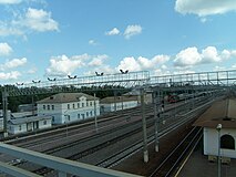 Пути на станции, 2009 г.