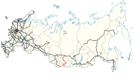 Р257 «Енисей» в сети автодорог России федерального значения