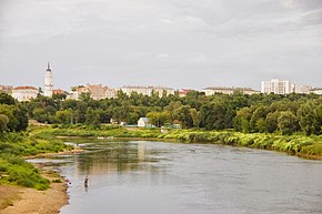 река Днепр в Могилёве