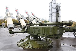 Пусковая установка 5П73 ЗРК С-125 "Нева" с ракетами