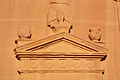 Орёл на фасаде гробницы, представляющий стражу Душары против злоумышленников в Мадаин-Салих, Хиджаз, Саудовская Аравия