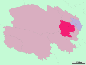 Хайнань-Тибетский автономный округ на карте