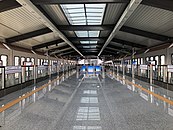 Платформа эстакадной станции "Гуняньюань" (линия 1)