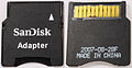 Переходник с microSD на miniSD