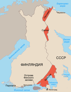 Территории, вошедшие в состав СССР в 1944 году