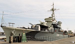 Эсминец «Блыскавица» как корабль-музей