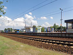 Варшавская ж/д станция Рембертув.