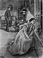 Иллюстрация к рассказу Н. П. Анненковой-Бернард «Дорожная встреча», (1901), Российская государственная библиотека.