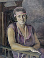 Портрет Любови Витольдовны Бялыницкой-Бируля, (начало 1930-х), частное собрание.
