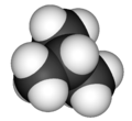 Изобутан (трёхмерная модель)