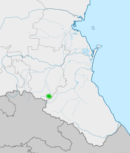 Шара — карта исторического расселение шаройцев на современной карте Чечни