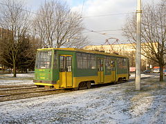 ЛМ-99К в первоначальной окраске в Санкт-Петербурге