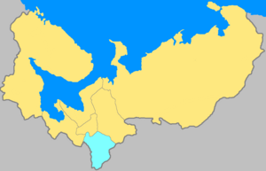 Шенкурский уезд на карте