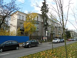 Московская улица у дома Савицкой