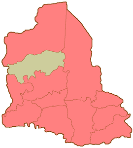 Соликамский уезд на карте