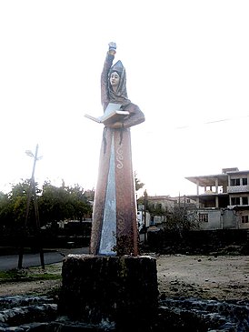 Статуя Шатаны в Сирии