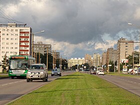 Вид на Мустамяэ с бульвара Сыпрузе