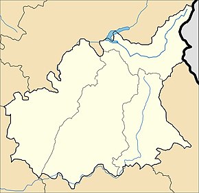 Сен-Венсан-сюр-Жаброн на карте