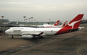 Самолёт авиакомпании Qantas