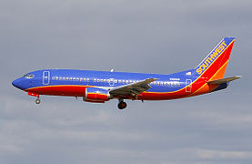 Самолёт авиакомпании Southwest Airlines