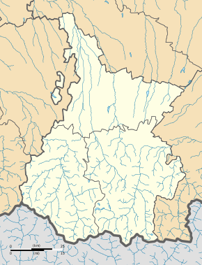 Баньер-де-Бигор на карте