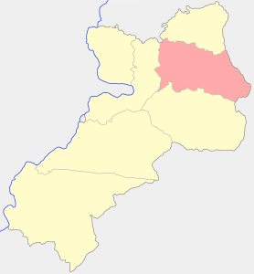 Бугурусланский уезд на карте