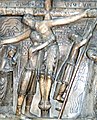 Снятие с креста из собора в Парме, фрагмент