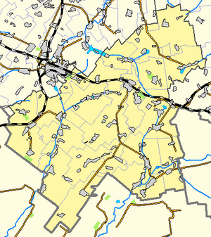 Близнюковский (Близнецовский) район на карте