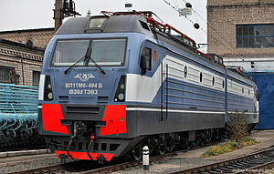ВЛ11М6-494 в депо Нижнеднепровск-Узел